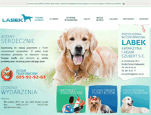 Tablet Screenshot of labek.com.pl